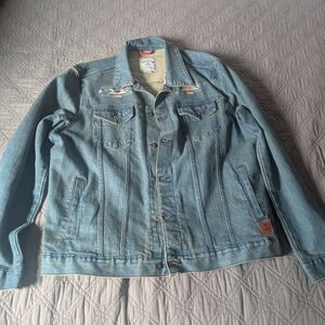 Iron & Resin Selvedge Denim Trucker Jacket